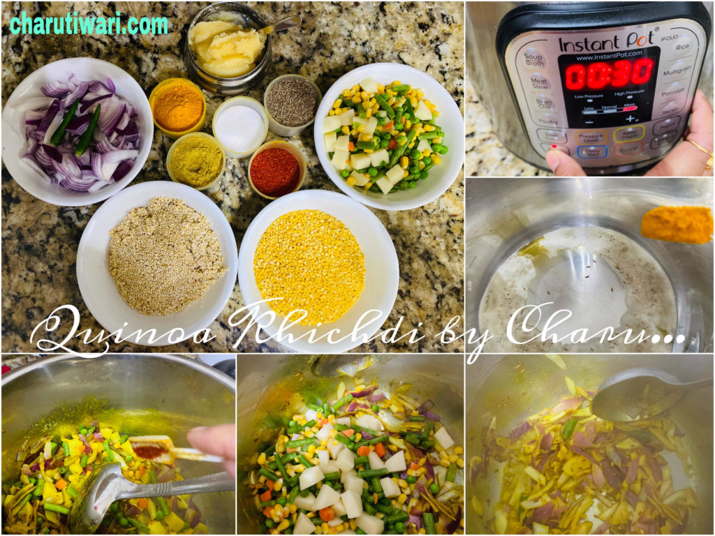 Quinoa Khichdi - Ingredients