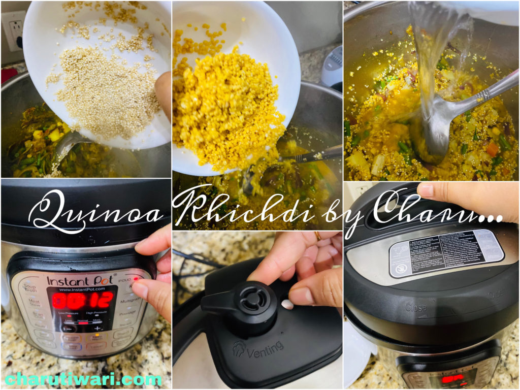 Quinoa Khichadi-Method